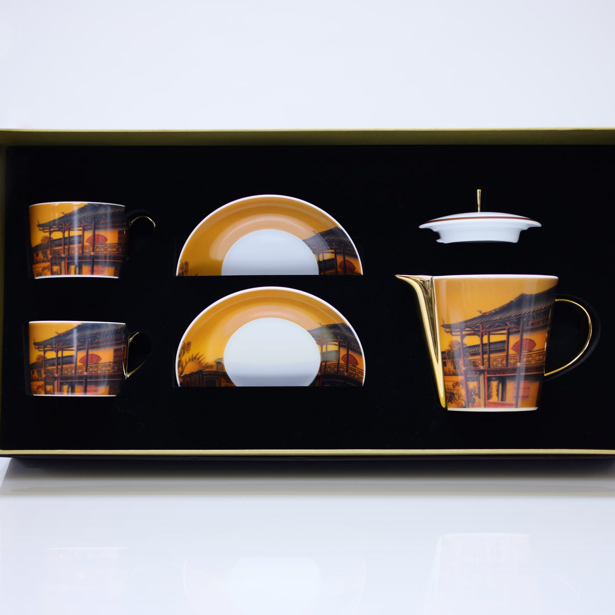 The 60th Anniversary Limited Edition Chinaware - Tea Pot, Teacup