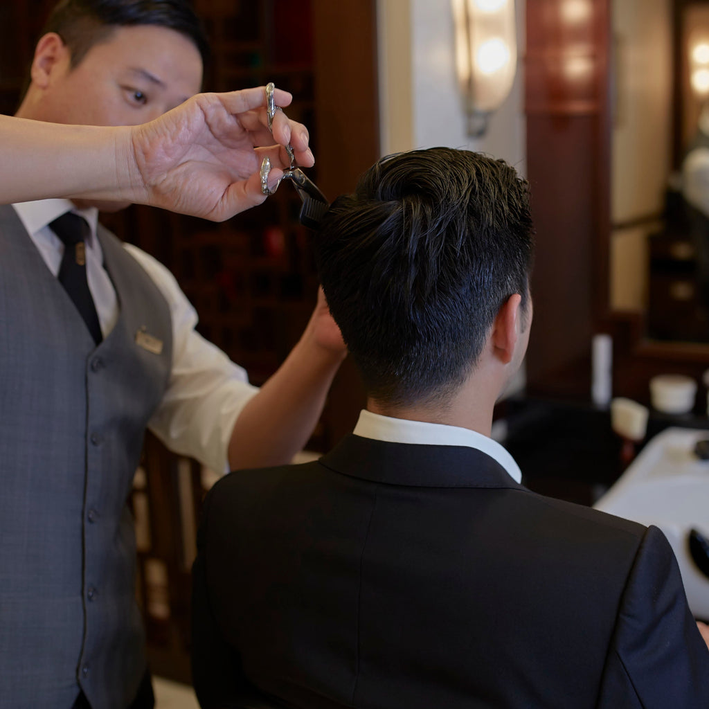 Gentleman’s Barber Package with Haircut, Wet Shave and Manicure - Mandarin Oriental, Hong Kong